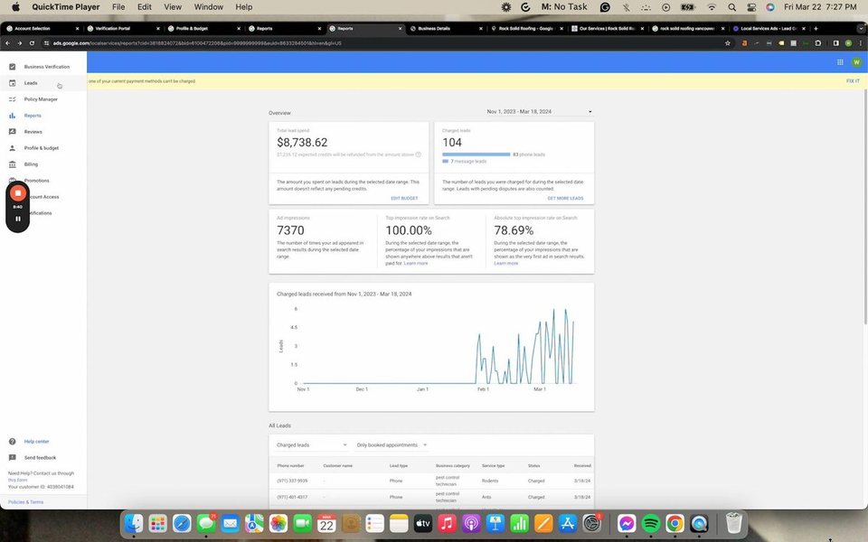 Local Service Ads — walkthrough screenshot