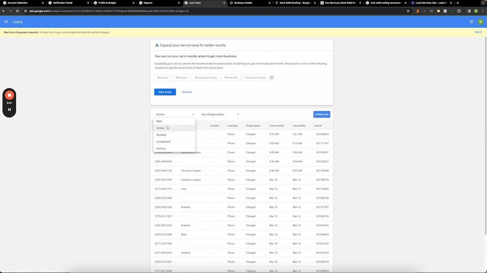 Local Service Ads — walkthrough screenshot