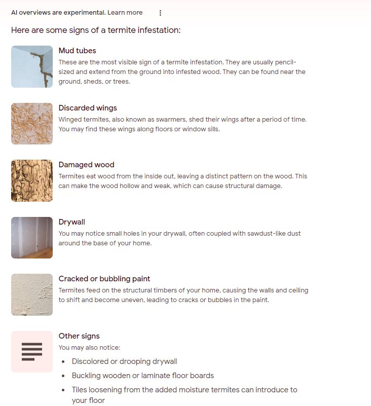 Search Generative Experience — walkthrough screenshot