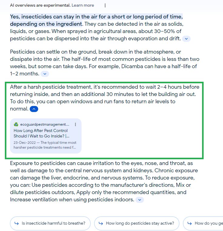 Search Generative Experience — walkthrough screenshot