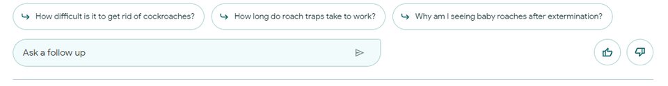 Search Generative Experience — walkthrough screenshot